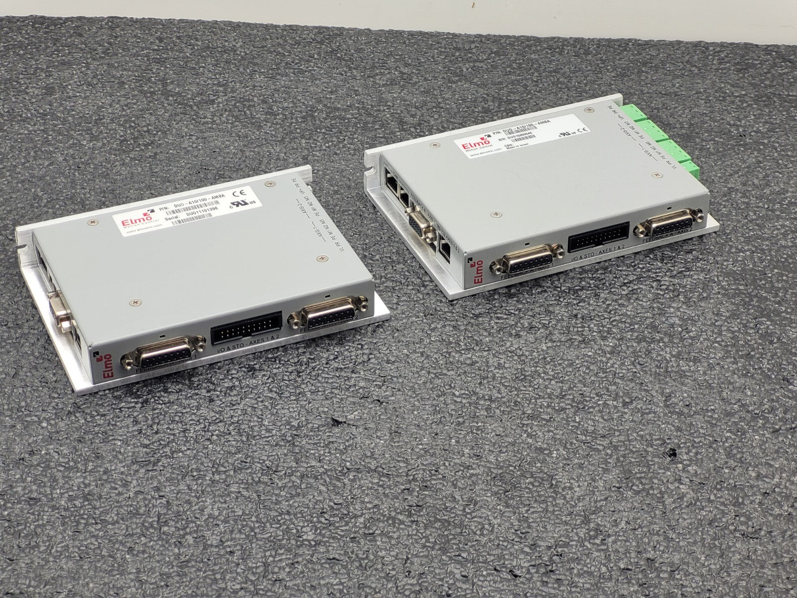 Lot of - 2  NEW ELMO DUO- A10/100 -AMBA Servo Drive