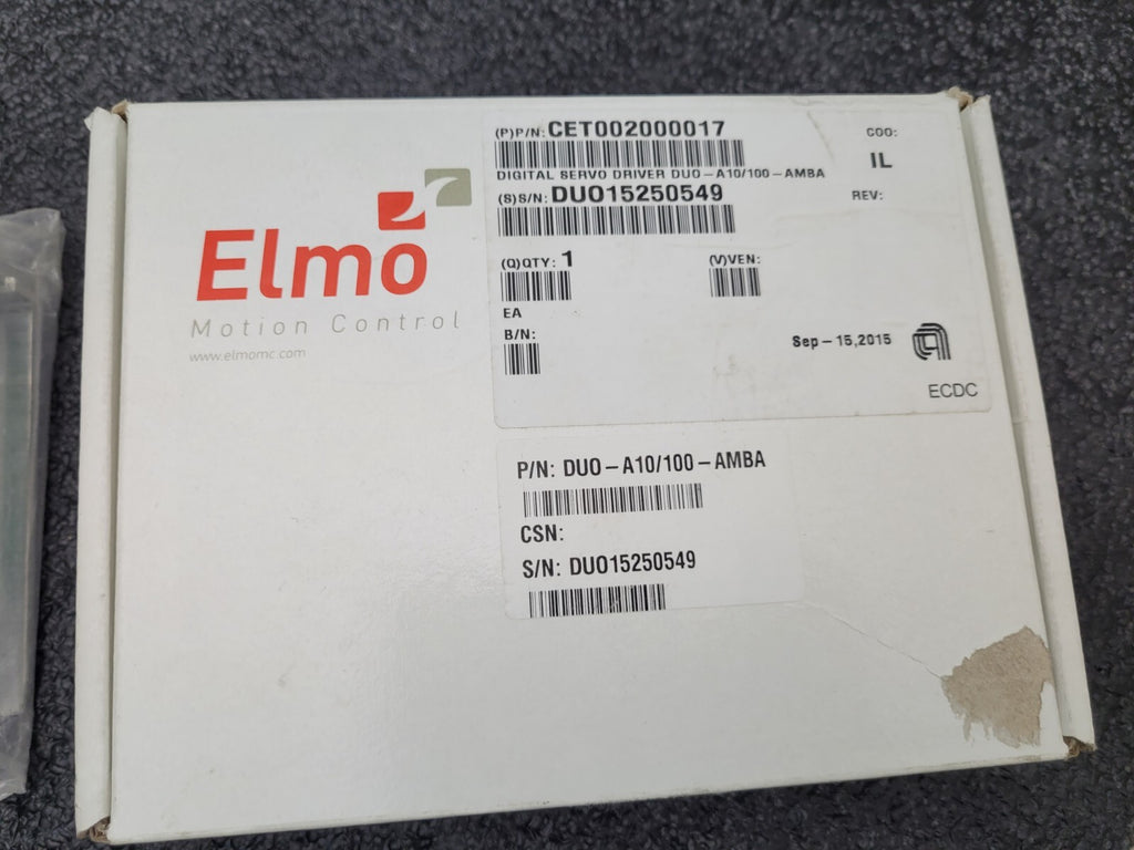 Lot of - 2  NEW ELMO DUO- A10/100 -AMBA Servo Drive