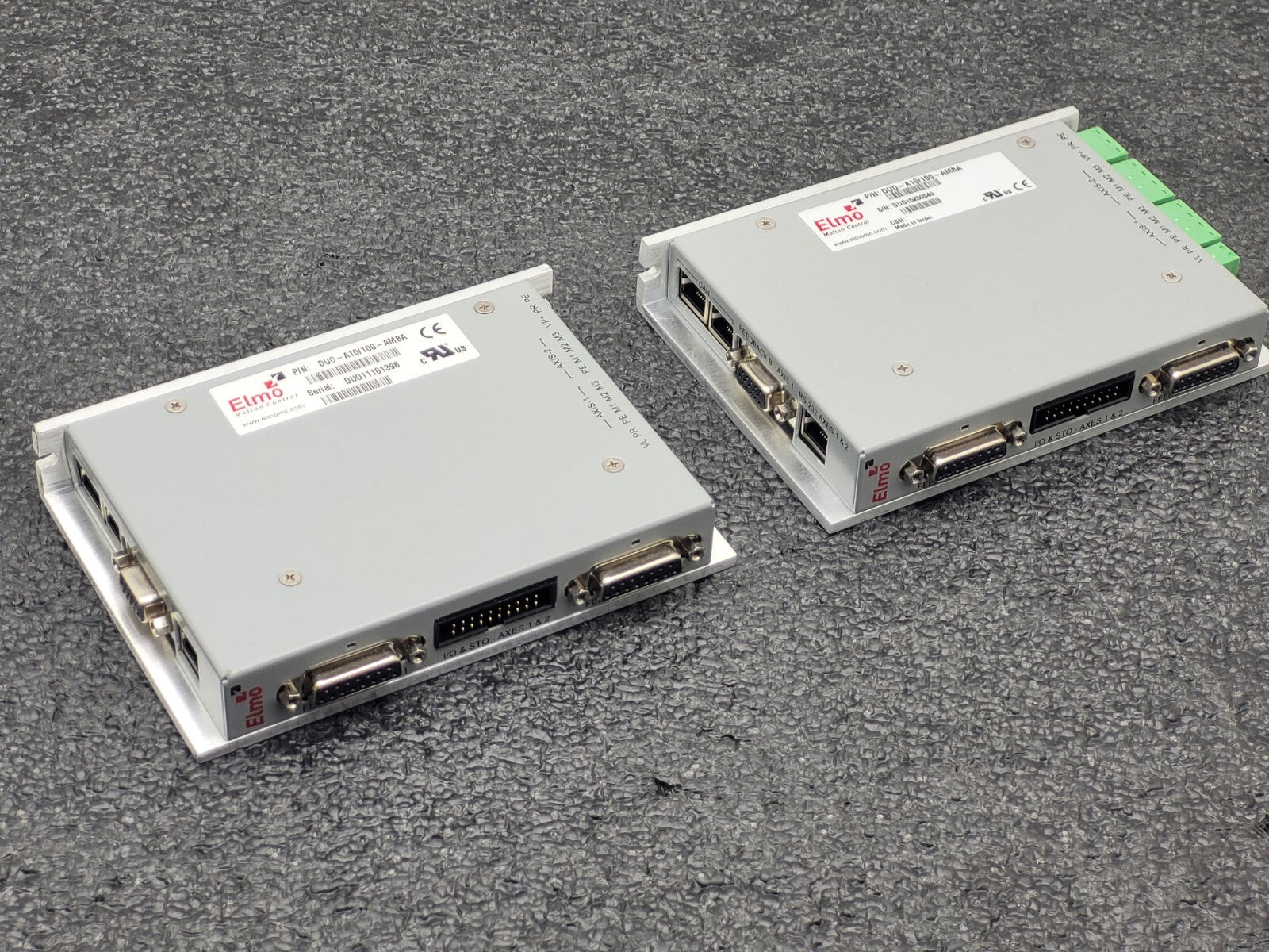 Lot of - 2  NEW ELMO DUO- A10/100 -AMBA Servo Drive