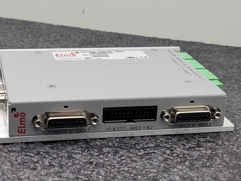 Lot of - 2  NEW ELMO DUO- A10/100 -AMBA Servo Drive
