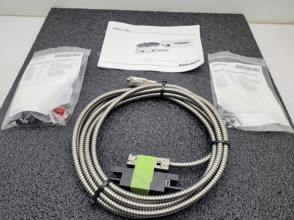 ACU-RITE 158171-01  SENC 150 READER HEAD 5um  T4 ' CABLE Open Box