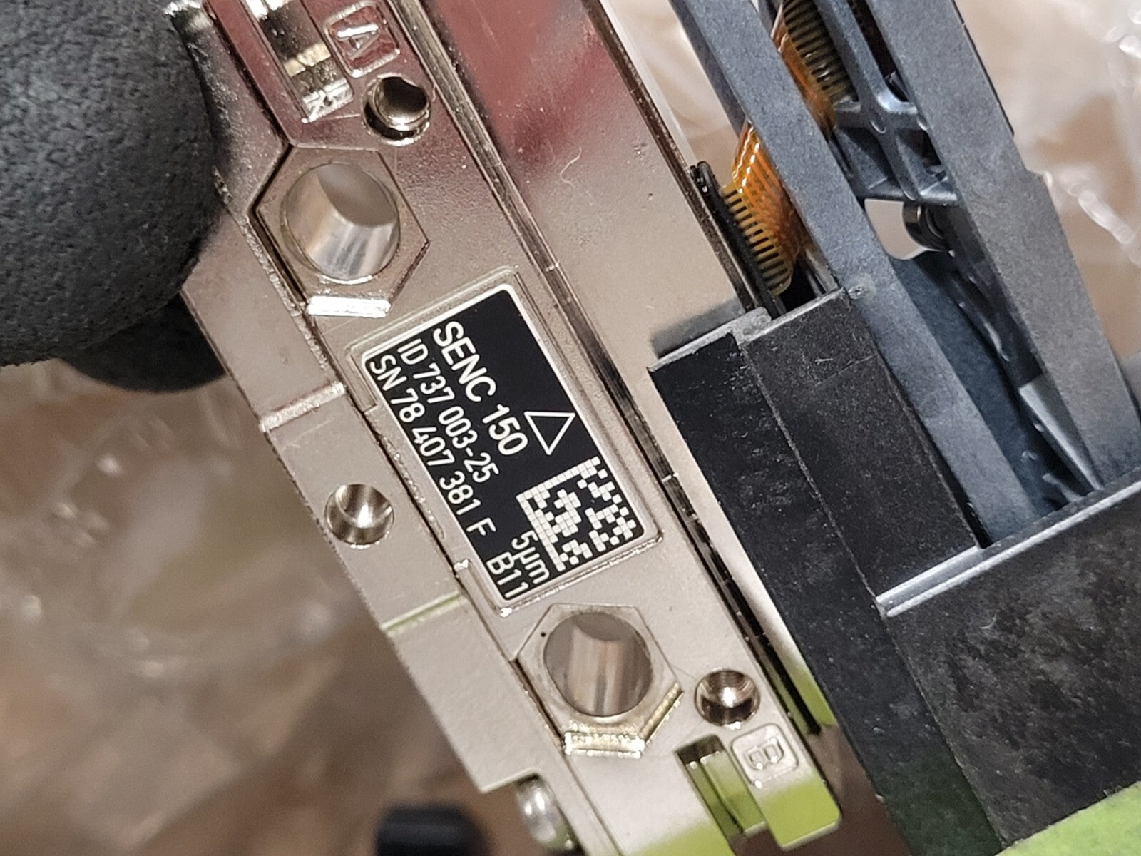 ACU-RITE 158171-01  SENC 150 READER HEAD 5um  T4 ' CABLE Open Box