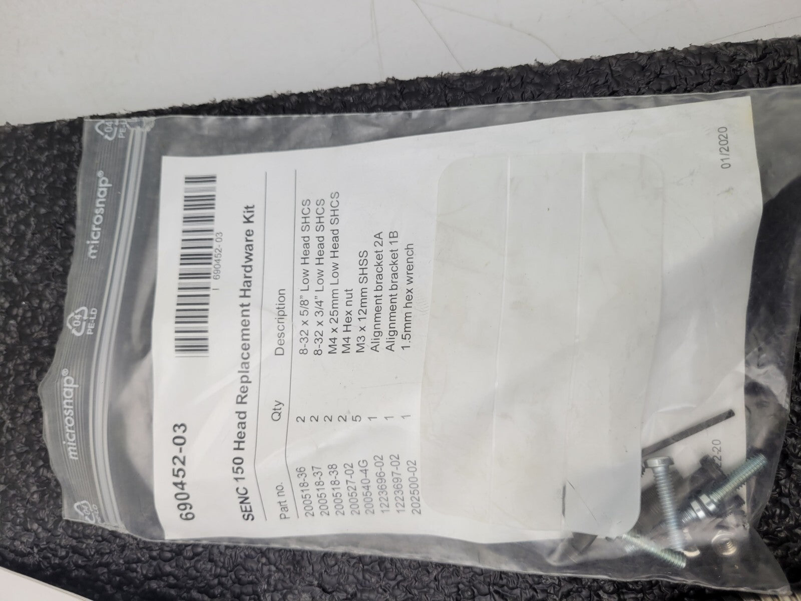 ACU-RITE 158171-01  SENC 150 READER HEAD 5um  T4 ' CABLE Open Box