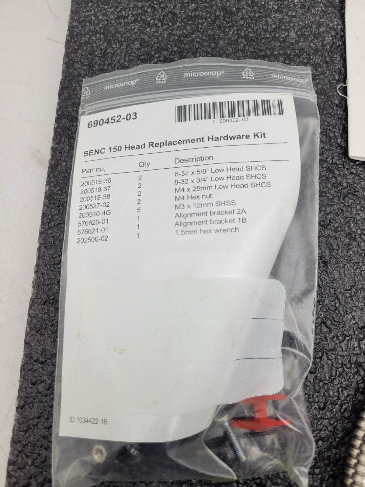 ACU-RITE 158171-01  SENC 150 READER HEAD 5um  T4 ' CABLE Open Box