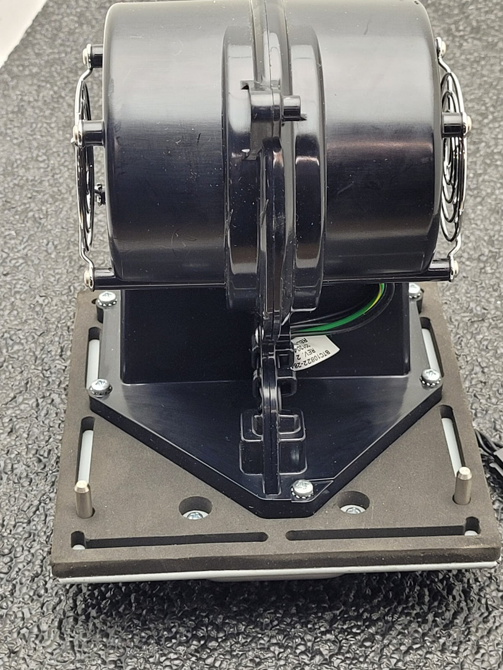 Lot of 4 Squirrel Cage Dual Sided Motor Cooling Fan Phase 2 Space Blower EB1
