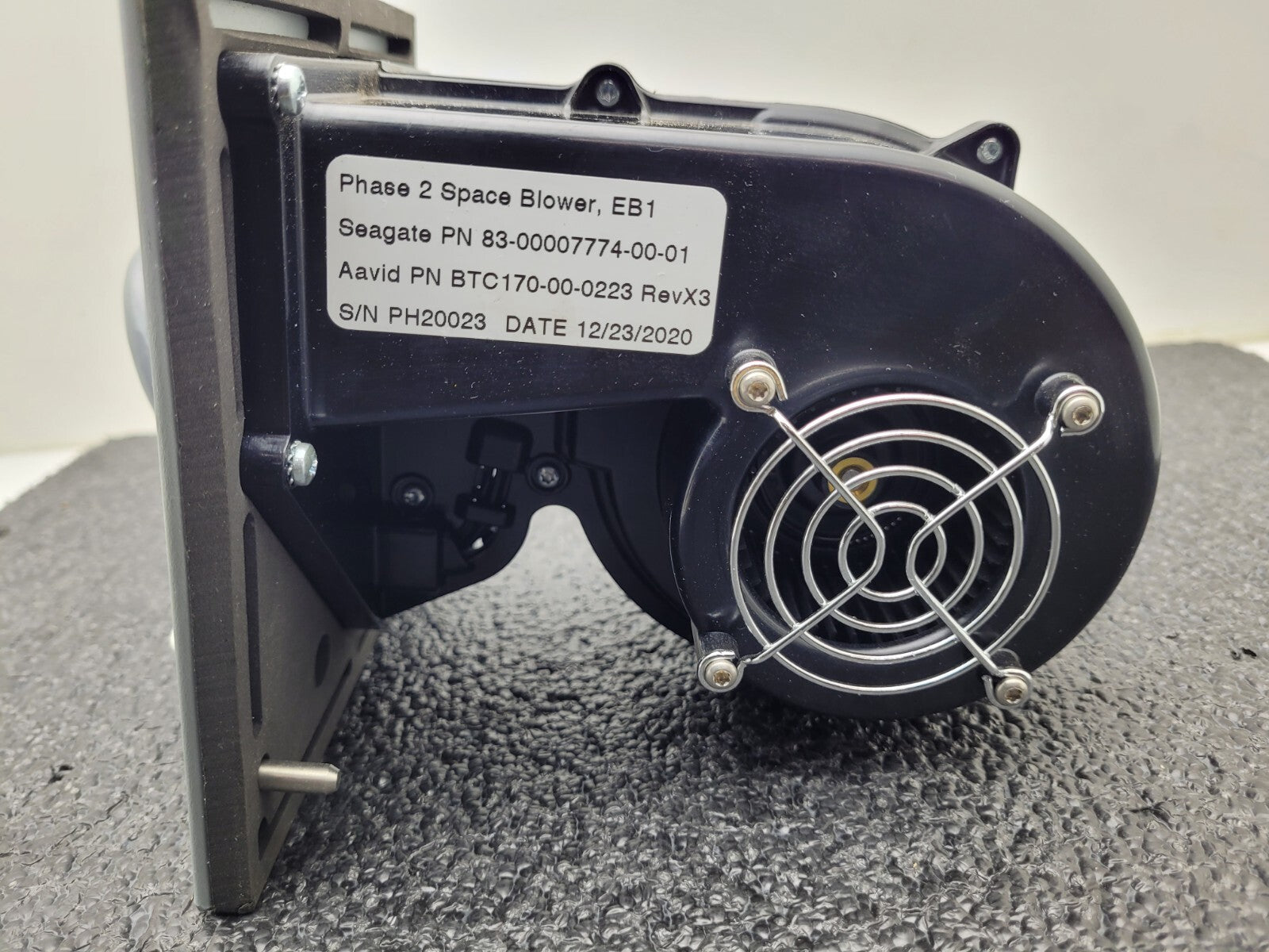 Lot of 4 Squirrel Cage Dual Sided Motor Cooling Fan Phase 2 Space Blower EB1
