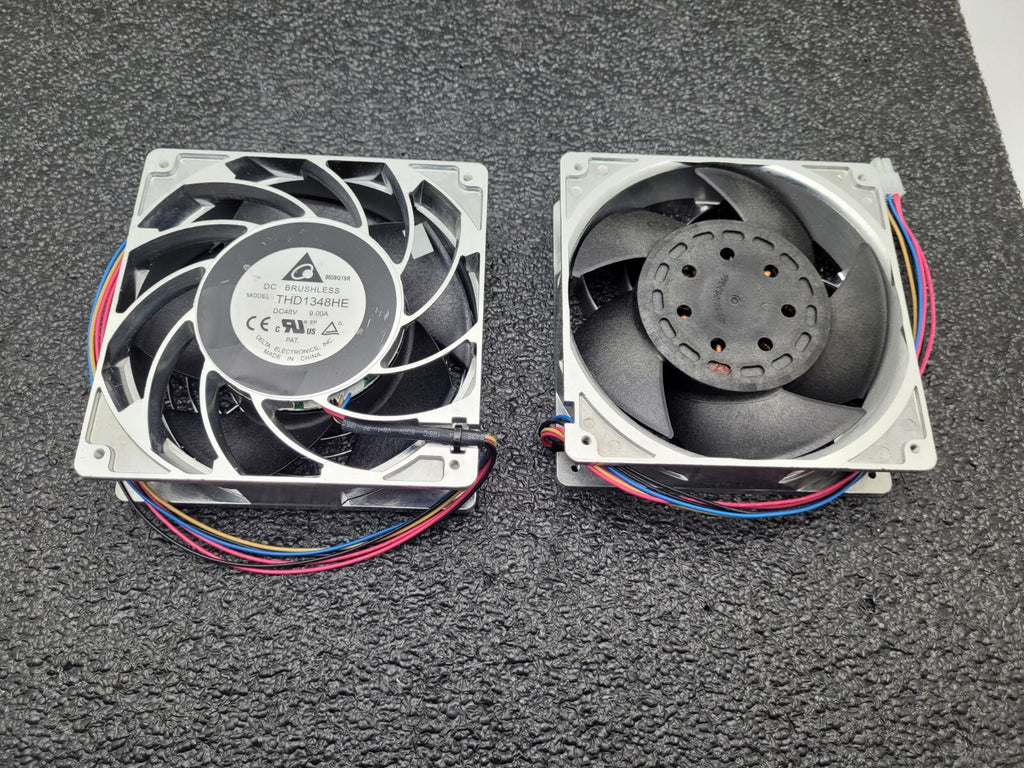 Lot of -  6  Delta Fans THD1348HE DC Fan Axial Ball Bearing 48V 9A