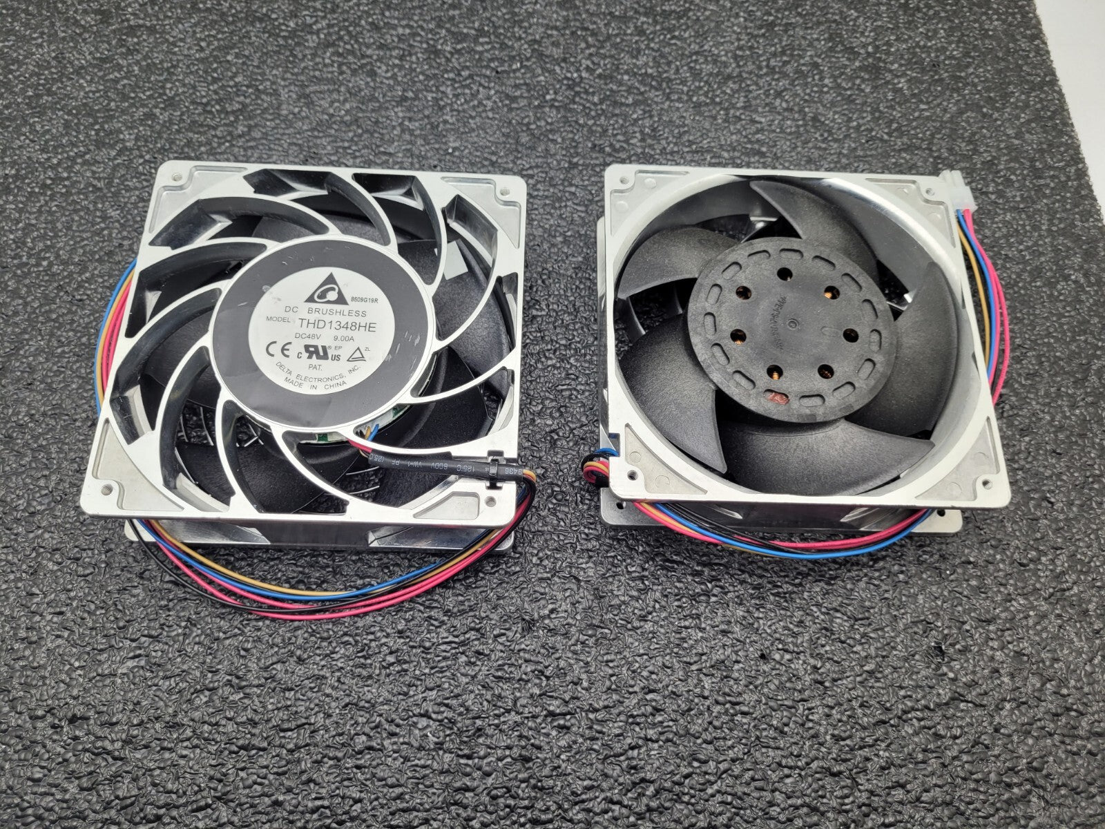 Lot of -  6  Delta Fans THD1348HE DC Fan Axial Ball Bearing 48V 9A