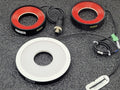 Lot of 3x COGNEX QRL-090050-66 CCS LFR-130K LED LIGHT RING 12V 4.5W