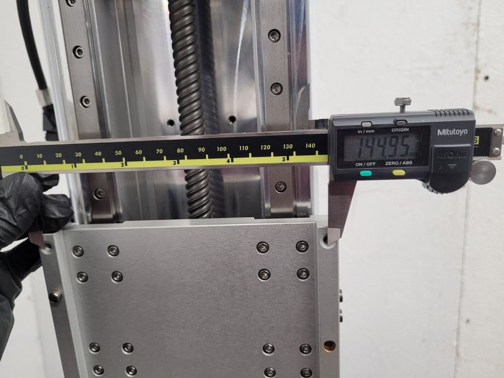 Servo Motor Linear Ball Screw Drive Actuator Wafer Transfer Robot 24" Travel
