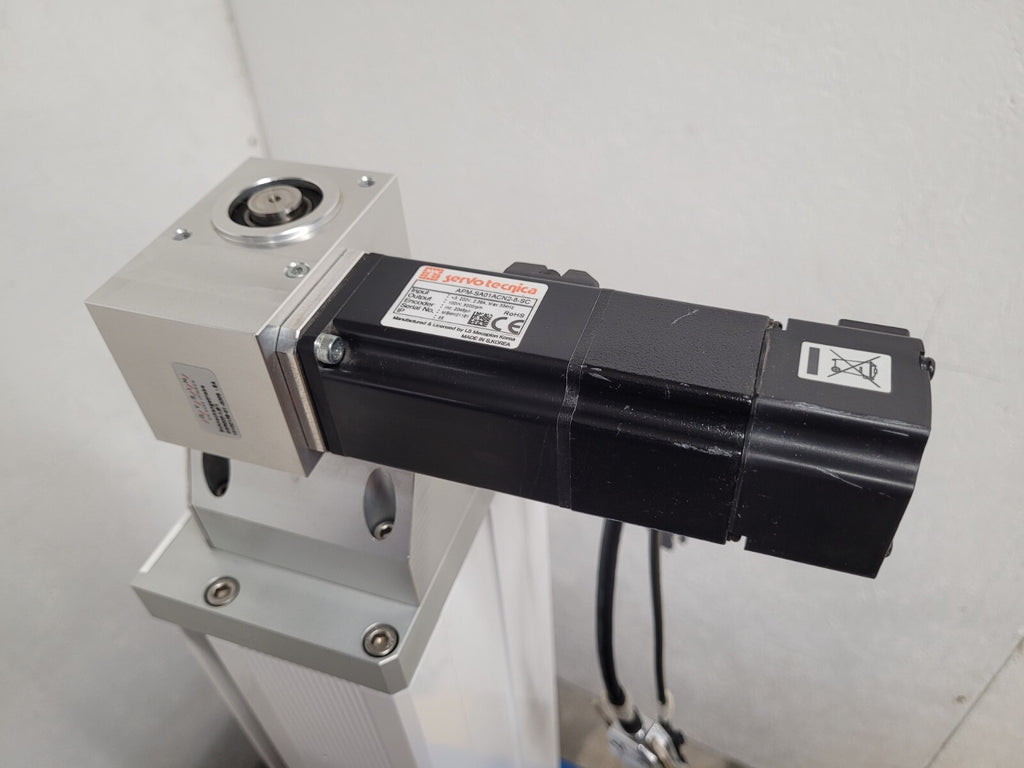 Servo Motor Linear Ball Screw Drive Actuator Wafer Transfer Robot 24" Travel