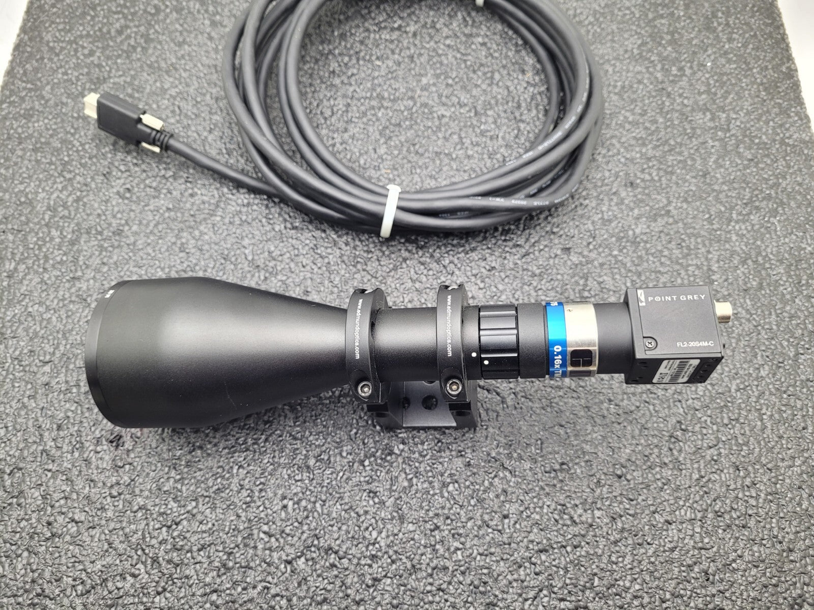 Edmund Optics 56675 0.16x TML HD Telecentric Lens Point Grey Flea2 FL2-20S4M