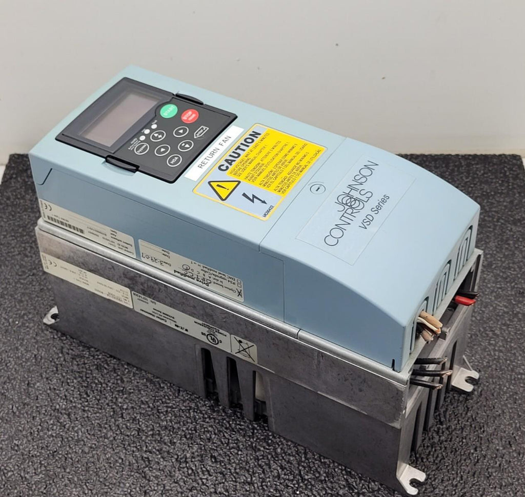 Johnson Controls VSD AC Drive SVX002A1 SVX9000 3HP 3PH 220-240 0-500Hz 11A