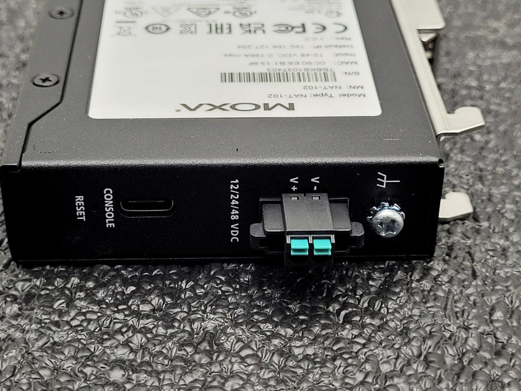 Moxa NAT-102 Industrial NAT Router / 2 Port NAT Device
