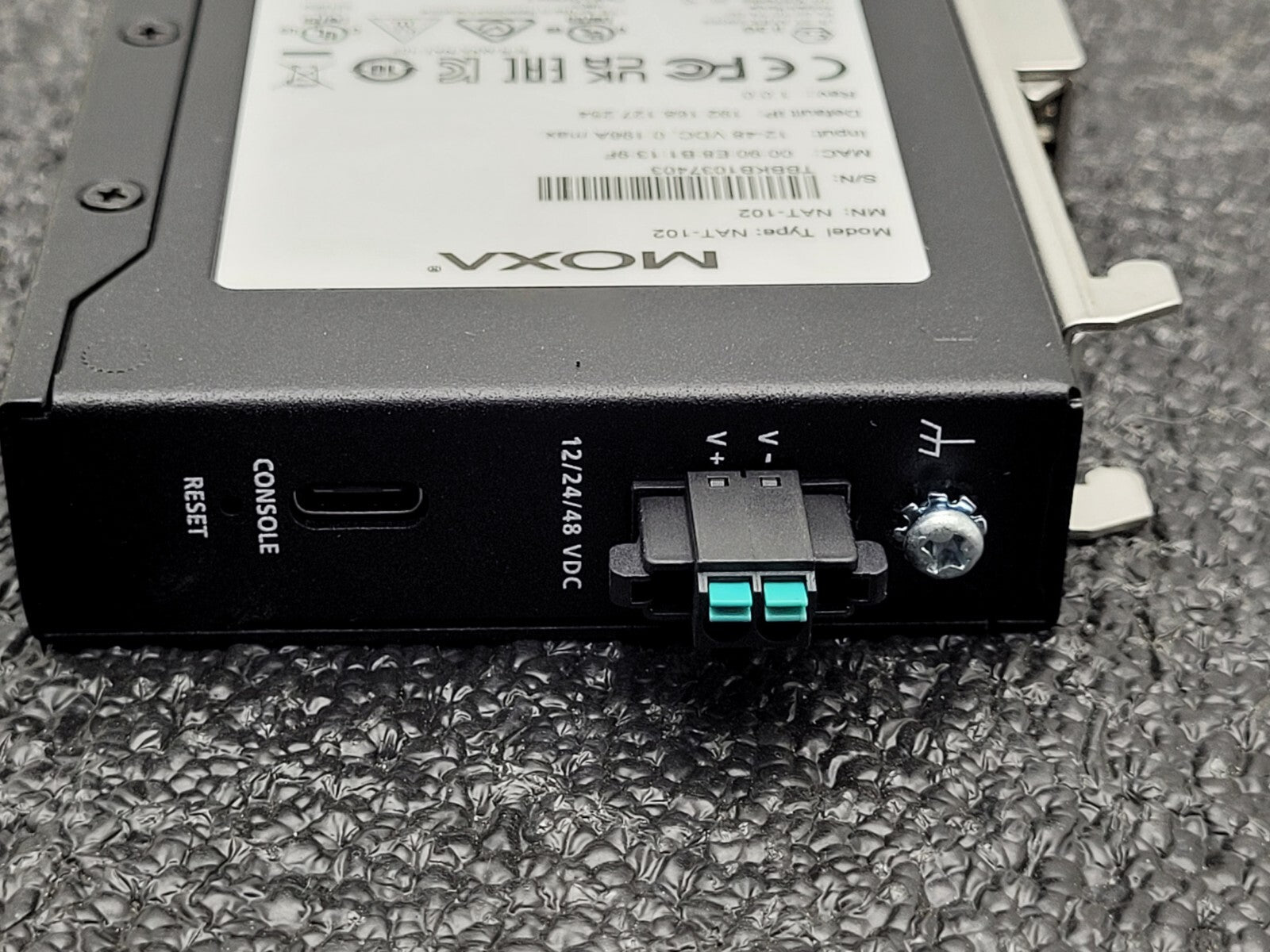 Moxa NAT-102 Industrial NAT Router / 2 Port NAT Device