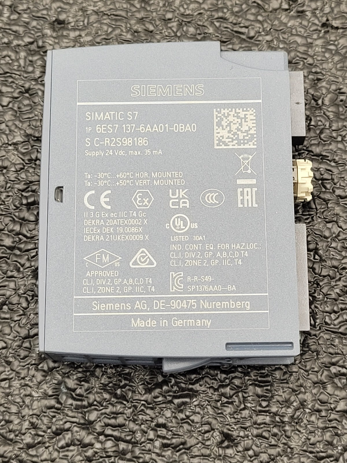 SIEMENS 6ES7 137-6AA01-0BA0 SIMATIC S7 CM PTP COMMUNICATION MODULE