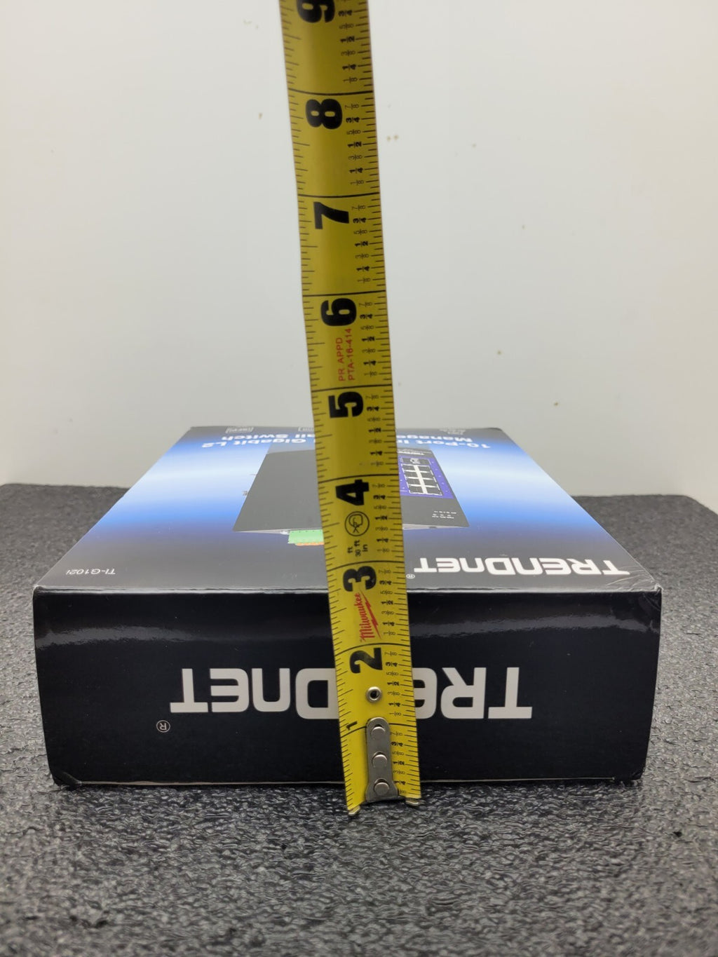 TRENDnet TI-PG102i 10-Port Industrial Gigabit L2 Managed PoE+ DIN-Rail Switch