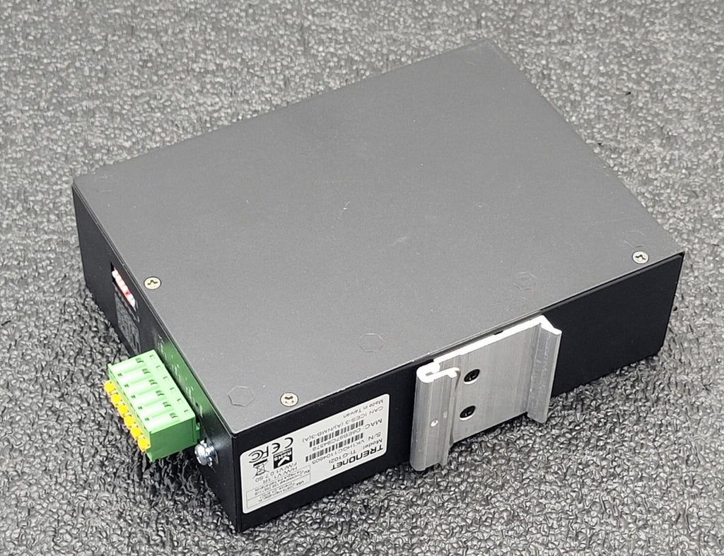TRENDnet TI-PG102i 10-Port Industrial Gigabit L2 Managed PoE+ DIN-Rail Switch