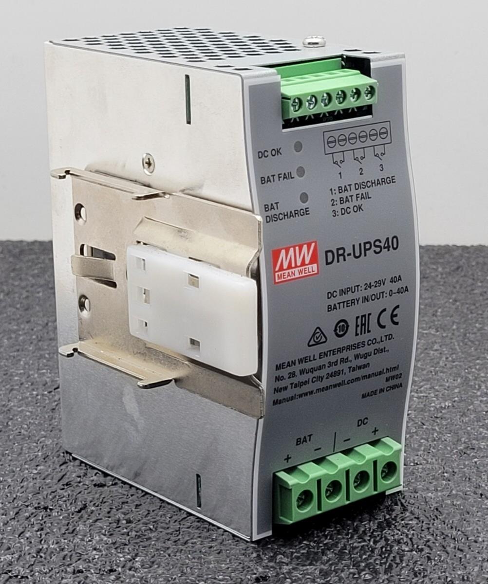 MEAN WELL DR-UPS40 24V 40A Switching Power Supply Battery Charger UPS 24-29V In