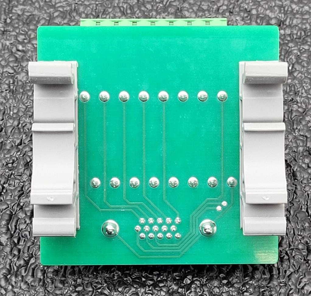 Lot of 7 USB Micro Breakout Board RJ45 Terminals DIN Rail Clips BRKLD15HDF-SG