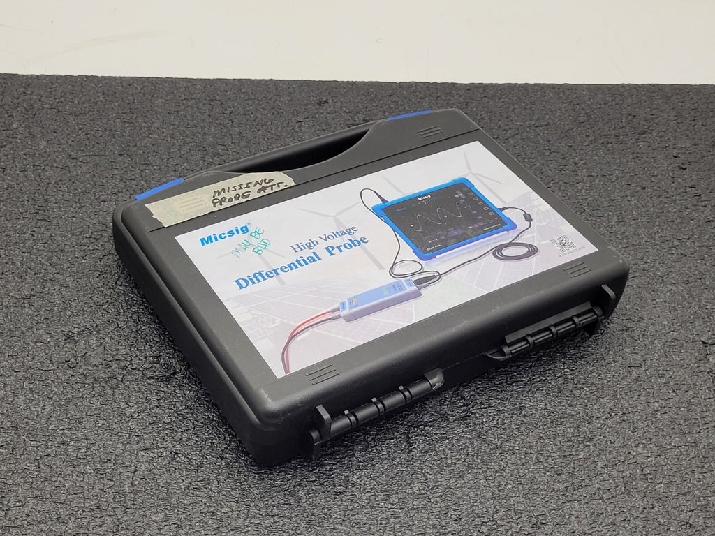 Lot of 2 Micsig DP10013 100MHz Oscilloscope Differential Probe One Working One ?