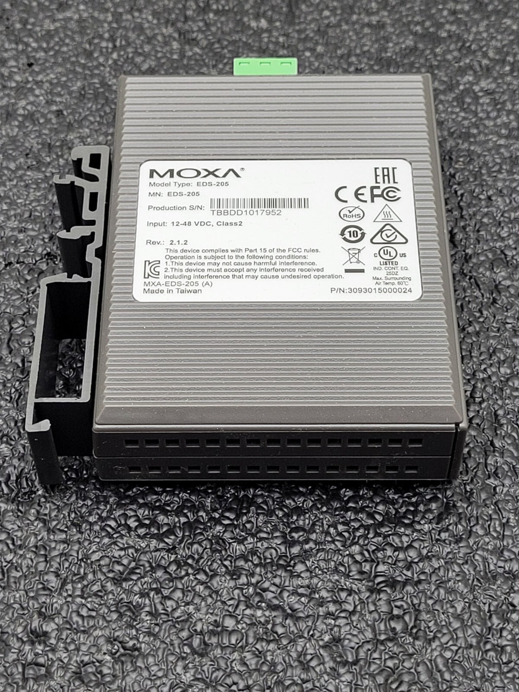 Moxa EDS-205 55-port Non-network Management Ethernet Switch 1PC New EDS205