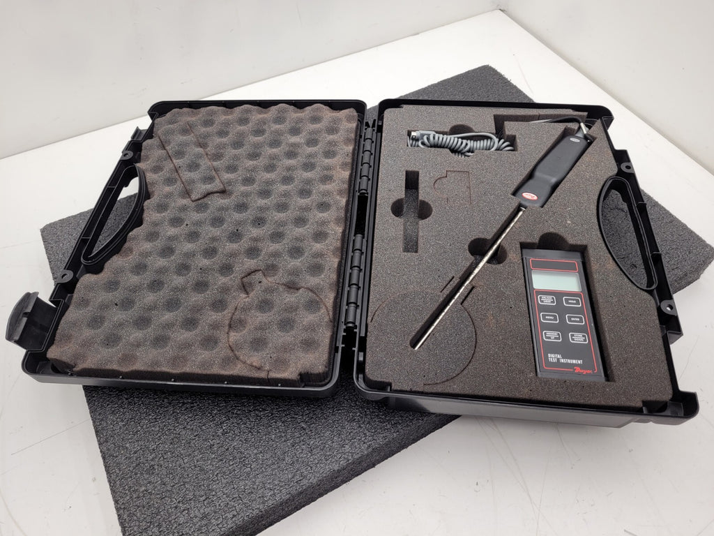 Dwyer Digital Thermo Anemometer Model 471B Air velocity 0-6000 FPM,-20 to 212°F