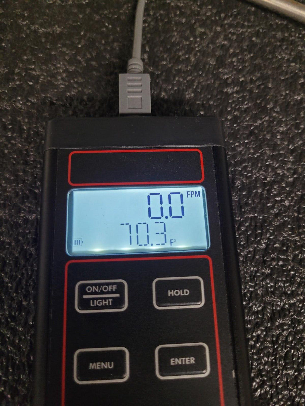 Dwyer Digital Thermo Anemometer Model 471B Air velocity 0-6000 FPM,-20 to 212°F