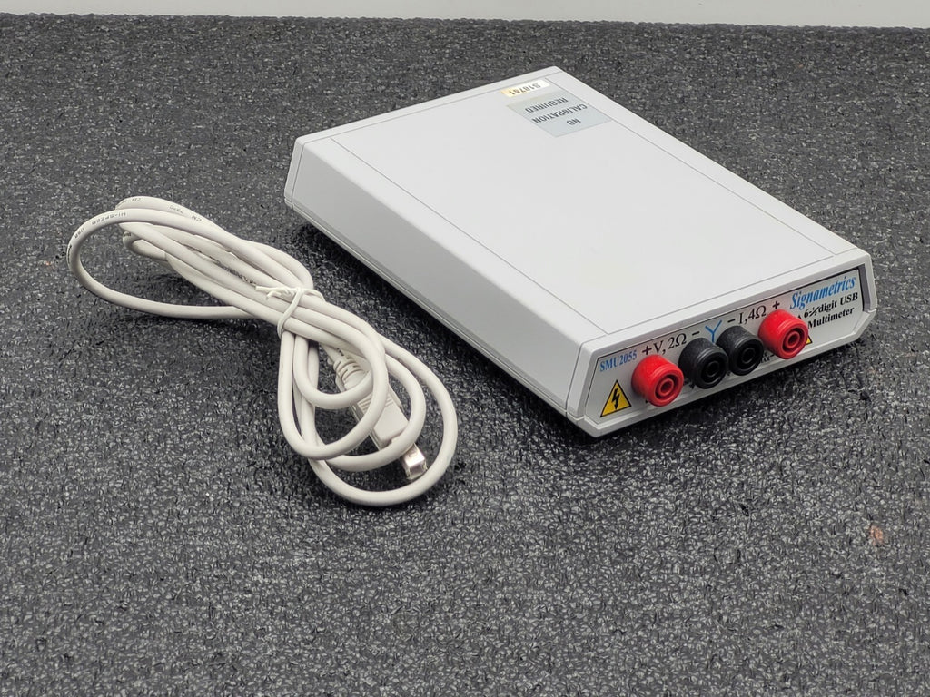 Keysight SMU2055 Signametrics 6½ digit USB Multimeter Powers up and shows in Win