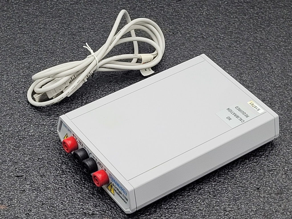Keysight SMU2055 Signametrics 6½ digit USB Multimeter Powers up and shows in Win