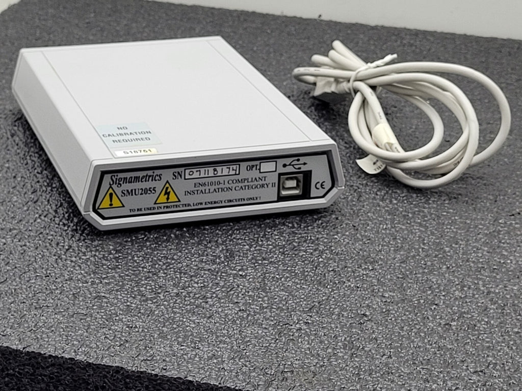 Keysight SMU2055 Signametrics 6½ digit USB Multimeter Powers up and shows in Win