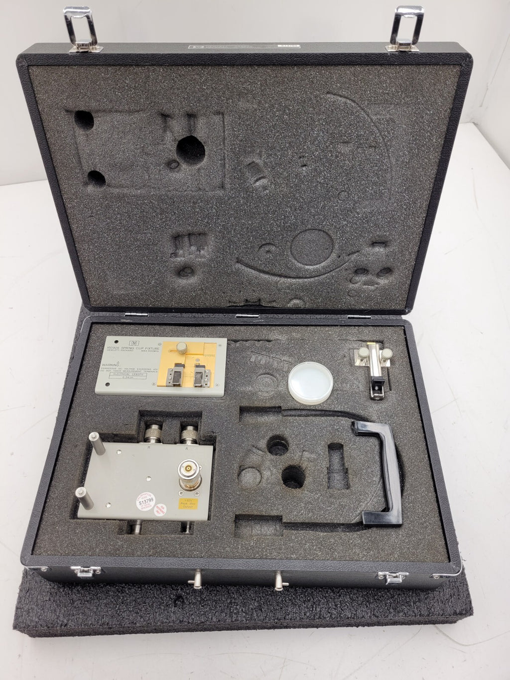Agilent HP 43961A RF Impedance Test Kit with Case and 16092A