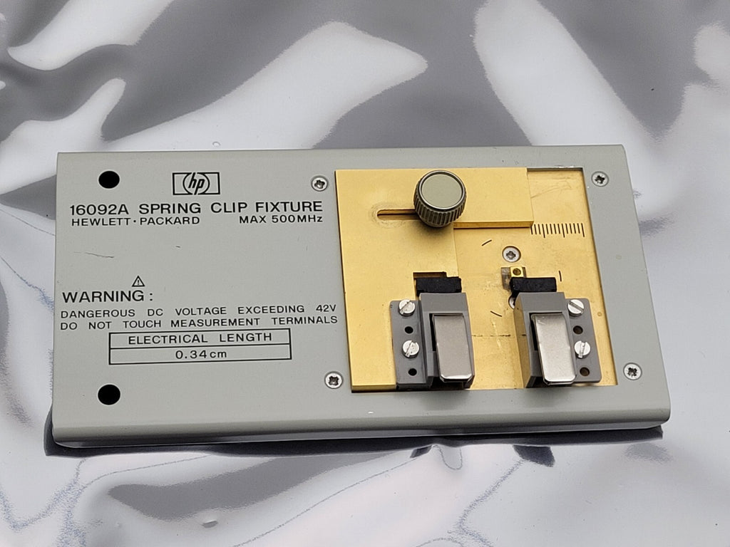 Agilent HP 43961A RF Impedance Test Kit with Case and 16092A