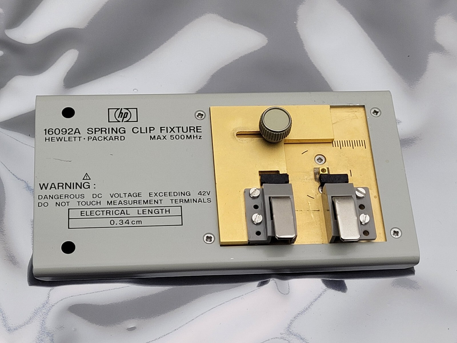 Agilent HP 43961A RF Impedance Test Kit with Case and 16092A