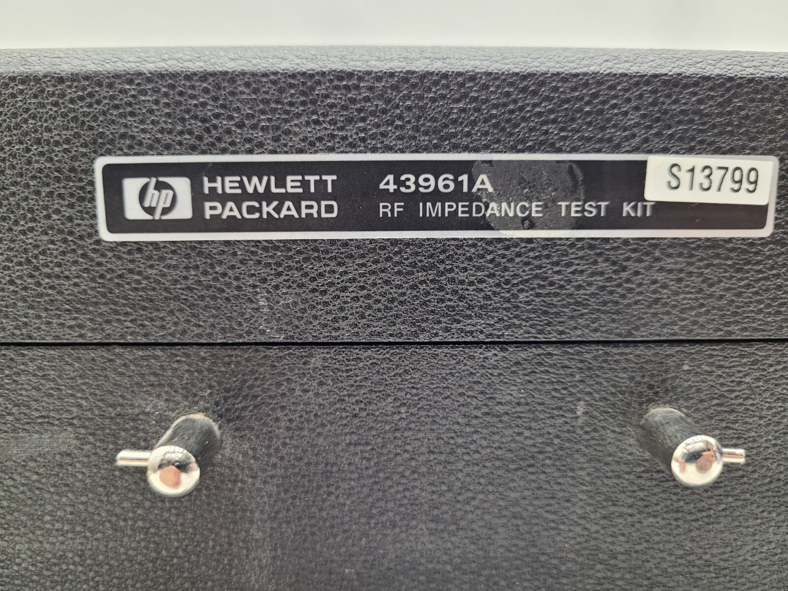 Agilent HP 43961A RF Impedance Test Kit with Case and 16092A