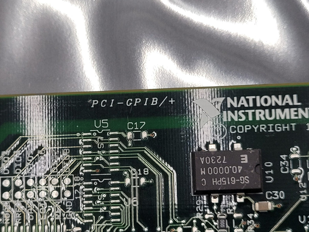 National Instruments PCI-GPIB IEEE 488.2 DAQ Card 183617G-01 PCI-GPIB