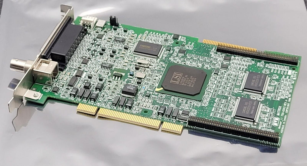 MATROX METEOR II 750-0203 REV A METEOR2/4 Image Capture Frame Grabber PCI Card