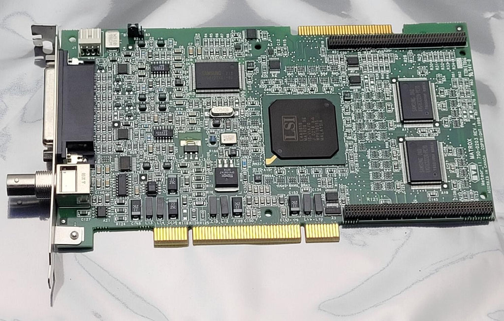MATROX METEOR II 750-0203 REV A METEOR2/4 Image Capture Frame Grabber PCI Card