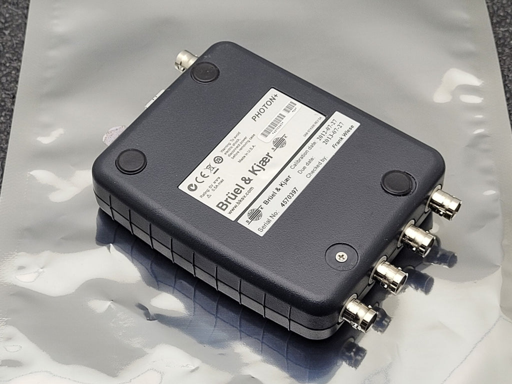 BRUEL & KJAER  Photon+ USB Dynamic Signal Analyzer for Noise and Vibration