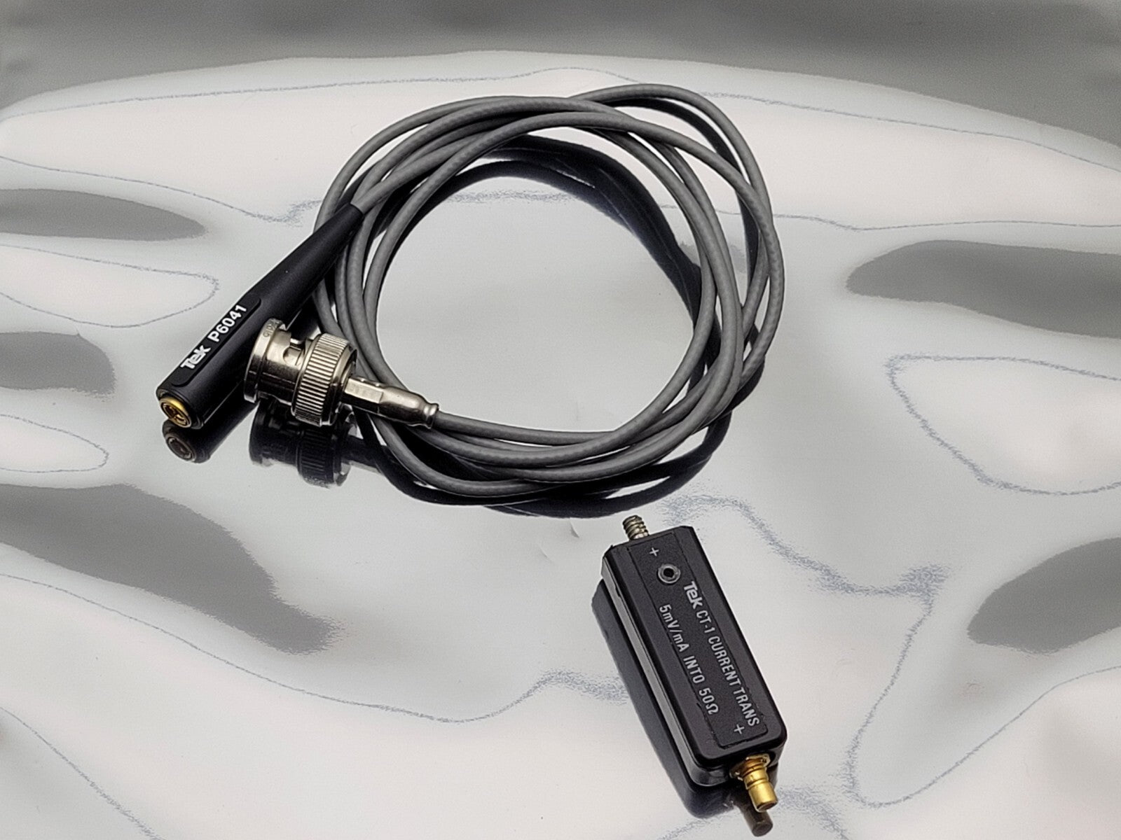 Tektronix P6041 Probe Cable With CT1 CT-1 Current Transformer