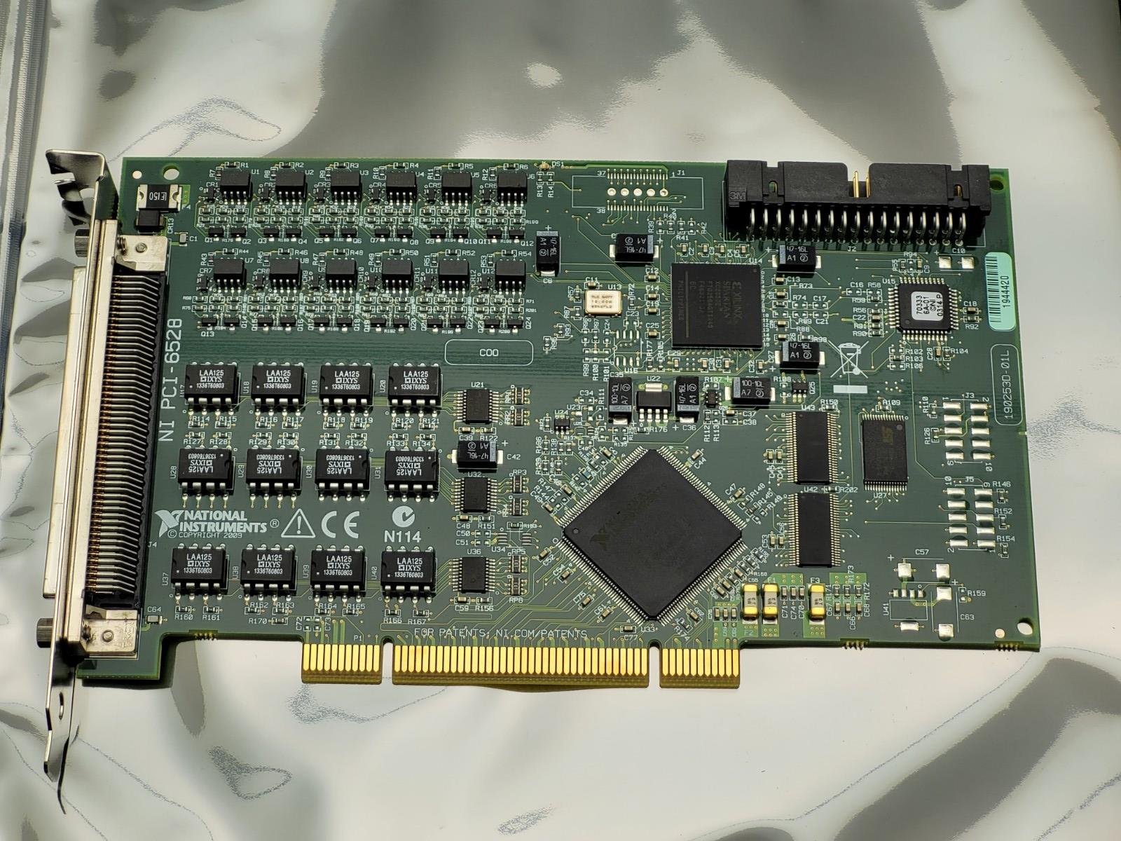 NI National Instruments Isolated Digital PCI-6528 Digital I/O Device 190253D-01L