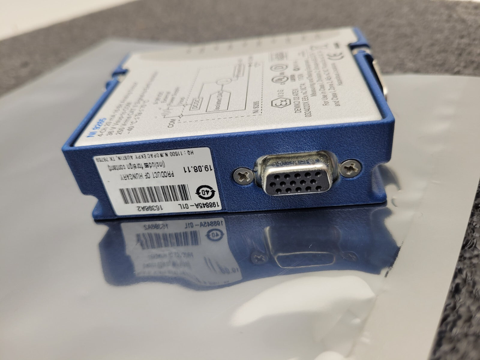 National Instruments NI 9265 4-Ch 20 mA 16-bit Analog Output Current Module