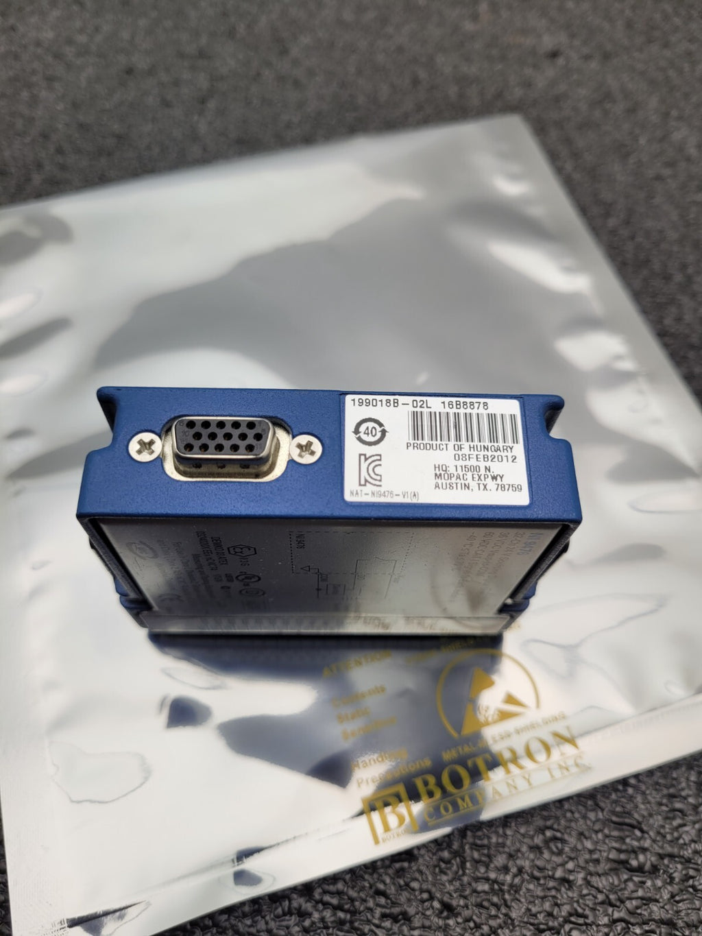 NI-9476 National Instruments NI 9476 cDAQ Digital Output Module Passes Self Test