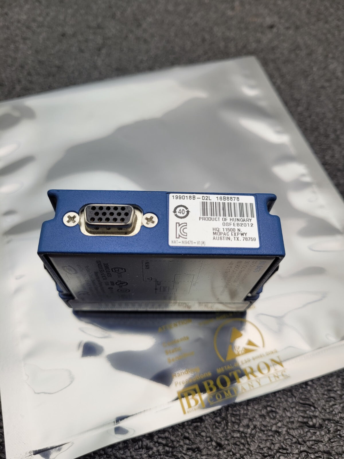 NI-9476 National Instruments NI 9476 cDAQ Digital Output Module Passes Self Test