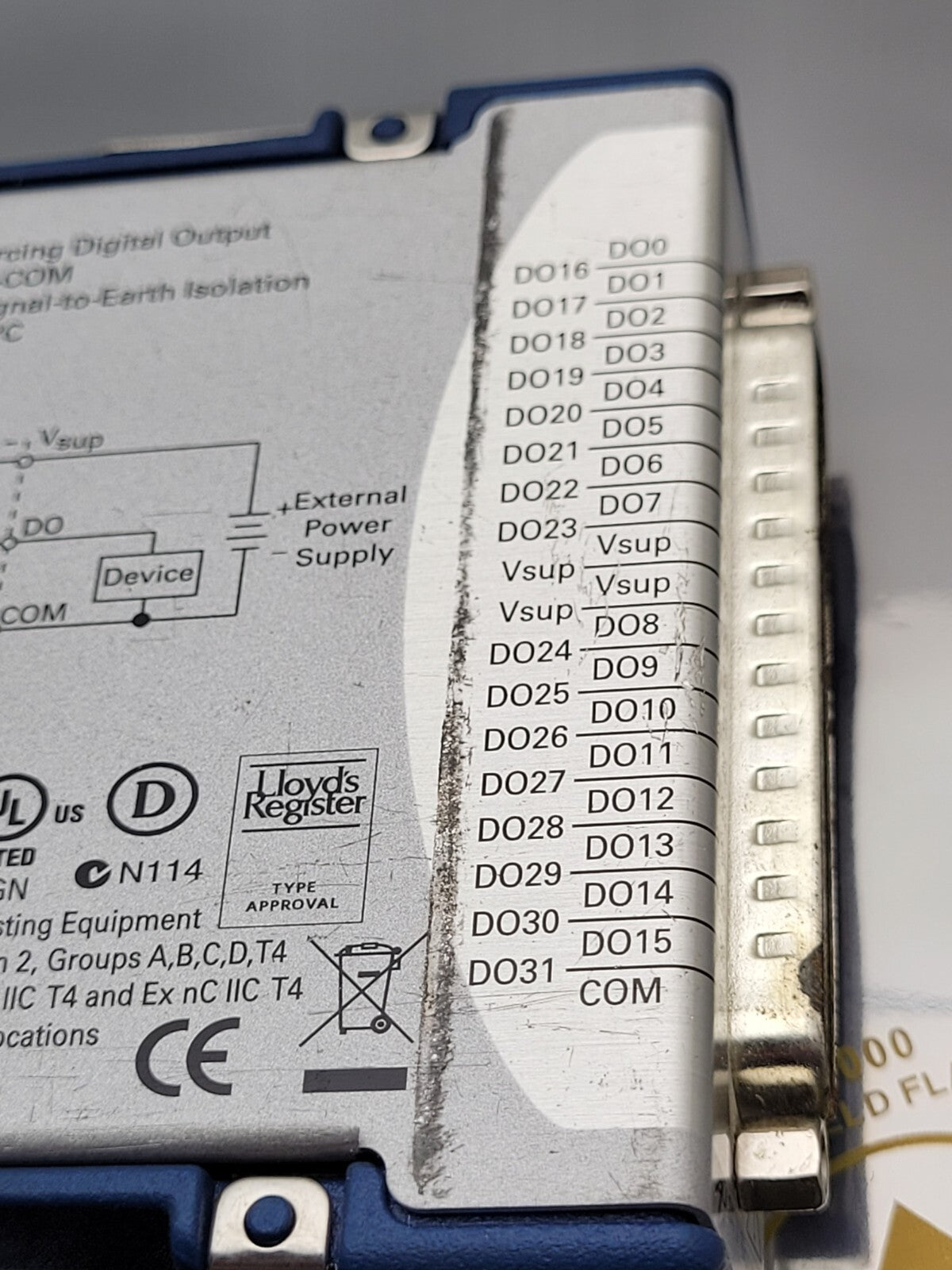 NI-9476 National Instruments NI 9476 cDAQ Digital Output Module Passes Self Test