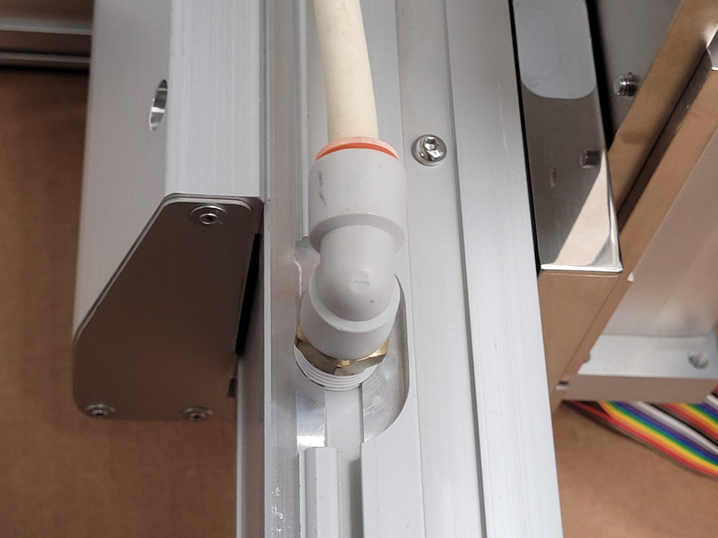 IAI 3 Axis Linear Robot Pick and Place Arm 24x8x6" travel approx 24VDC Driver