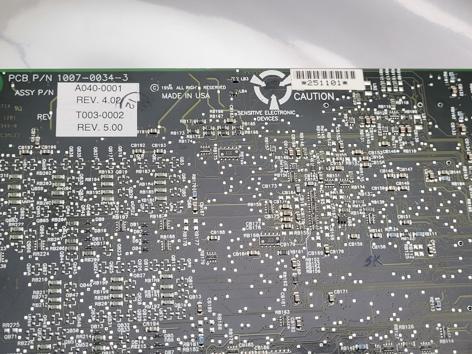 Motion Engineering XMP-PCI-8-5 Rev 5 Motion Control Card 8 Axis T003-0002 24V IO
