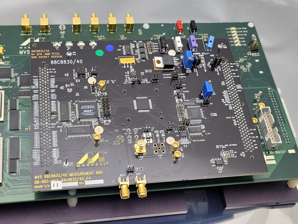 Marvell MV5 Motherboard  Vertex II Pro XC2VP50 88C8830/40 Measurement Board