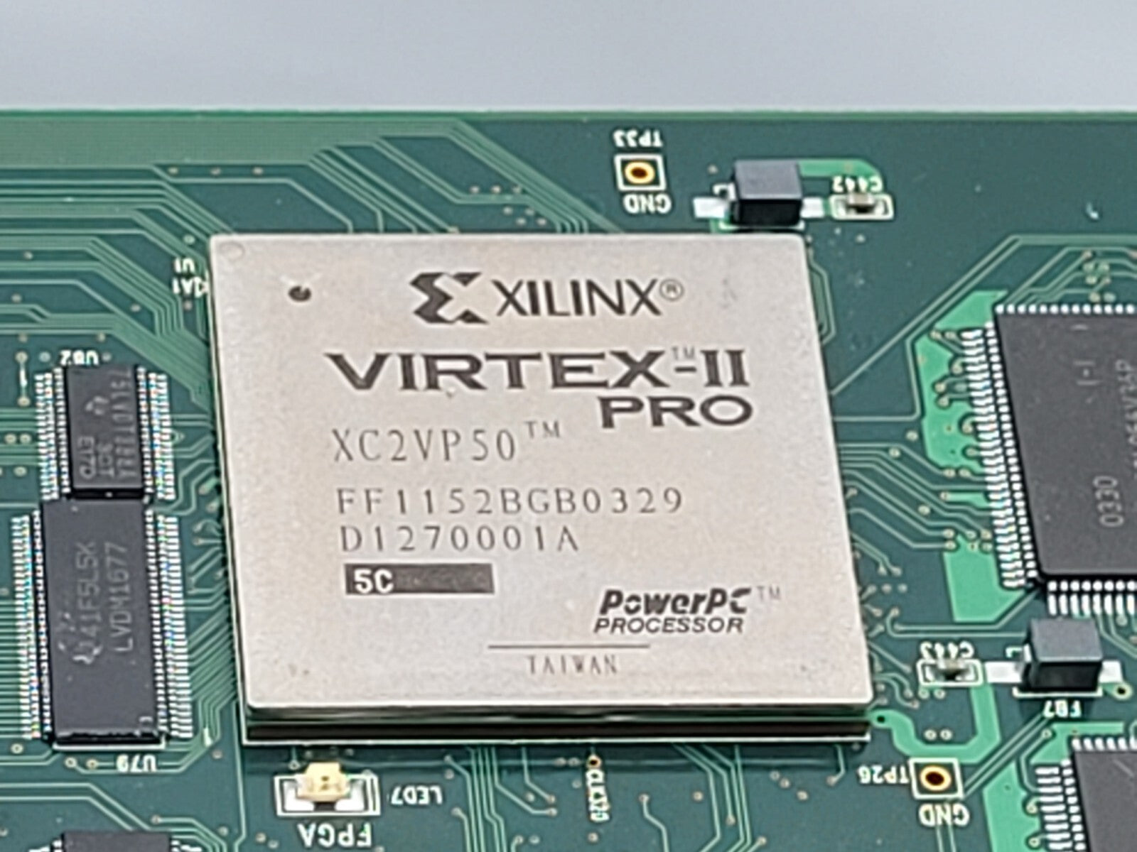 Marvell MV5 Motherboard  Vertex II Pro XC2VP50 88C8830/40 Measurement Board