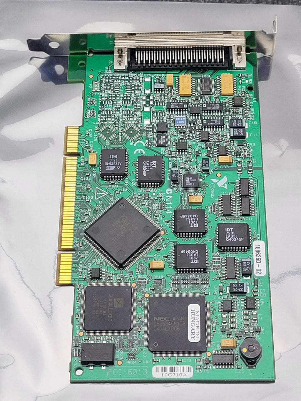 National Instruments NI PCI-6013 Multifunction Data Acquisition Card 188626D-02